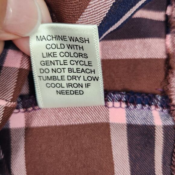 Altar'd State Vest Juniors Size Medium Plaid *****CHECK MEASUREMENTS-RUNS SMALL - Picture 5 of 7